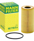 Oil Filter Replacement For Porsche 911 Carrera 1999 to 2008 4 and 4S 2005 to 2008 Carrera S Compatible With HU7195X Metal Free Cartridge