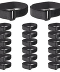 Sectional Couch Connector Straps 30 Pack With Hook And Loop Fasteners To Keep Modular Sofas Stable For Home And Office Use