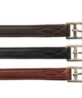 Dope Premium Calfskin Stirrup Leathers With Non Stretch Nylon Core 1 Inch Wide English Saddle Straps For Jumping And Dressage