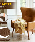 Alt Tag: Brown Chair Leg Socks Set 16 24 32 Pcs Non Slip Furniture Protectors For Hardwood Floors on leather chair leg