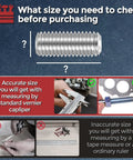 Solid 18 8 Stainless Steel Flat Head Hex Socket Caps Screws M4 X 6mm Metric Precision Fasteners Heavy Duty Machine Hardware shown with measurement tips.