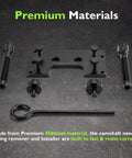 Inner Cam Bearing Installer And Puller Tool For Harley Twin Cam 88 96 103 110s, Pro Grade Heavy Duty 45# Steel components displayed