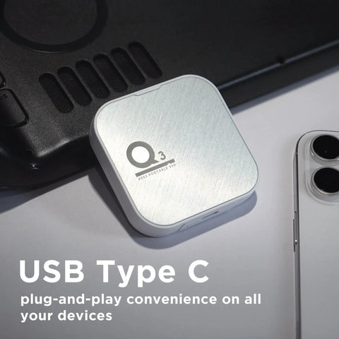 Magnetic External SSD 1TB For On The Go Storage with MagSafe Portable USB 3.2 Gen 2x2 Drive shown beside iPhone.