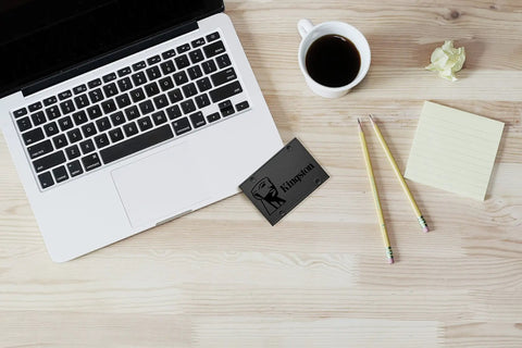 240GB A400 SATA III 2.5 Inch Internal SSD Upgrade for PC and Laptop - Faster Boot Times, Snappier File Load, More Reliable Performance, Ideal HDD Replacement on desk