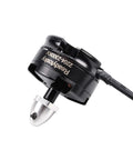 Close-up view of MT2204 2300KV Brushless Motor For RC QAV210 250 280 FPV Racing Drones 2-3S With Gold Plated 2mm Bullet Plugs, CW adapter shown