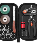 All In One Garden Grafting Tool Kit With Pruning Scissors For Fruit Trees U Graft V Graft Omega Graft Seedling Grafting Set