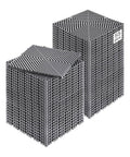 Interlocking Drainage Mat Tiles 12 Inch By 12 Inch Pack Of 55 Non Slip PP Floor Shower Mats For Garage Garden Kitchen And Outdoor Use Gray