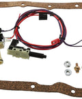 200-4R Transmission Torque Converter Lock-Up Kit With Vacuum Switch For THM200-R4 Overdrive - Easy Install, Works With Carb Or EFI Engines, No Expensive ECU Needed. GM lock-up kit with gasket, switch, solenoid, wiring, and fittings