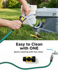 Solid Pick One Knob Airless Paint Sprayer With 3000 Psi And Easy Start Interface designed for effortless cleaning with hose and bucket.