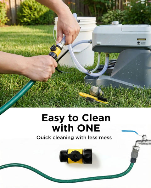 Solid Pick One Knob Airless Paint Sprayer With 3000 Psi And Easy Start Interface designed for effortless cleaning with hose and bucket.