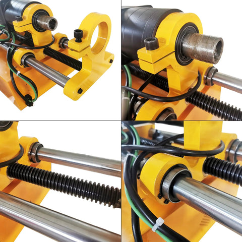 Pro Grade Portable Line Boring Machine With 110V Motor And Smooth Adjustable Speed Feed, built tough with alloy components and precision parts.