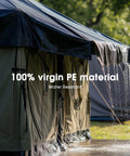 Heavy Duty 20x30 Ft Waterproof Tarp With Eyelets Reversible Tear Resistant Shade Canopy for outdoor shelter with water runoff