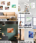 DIY Sublimation Glass Photo Blanks 11.8 Inches By 7.87 Inches Wall Mount Tempered Glass Sign Easy Install in various settings