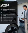 Pulsar Plus Level 2 40 Amp EV Charger Delivers 9.6kW At 240V Indoor Outdoor 25ft Cable NACS For Tesla NEMA 14 50 Ready