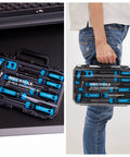 Magnetic Screwdriver Set 29 Piece With Assorted Bits Including Phillips Slotted Star Hex And Square Magnetizer Demagnetizer And Storage Case