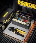 Crimping Tool And Connector Kit With 20 Types JST XH SYP 2.5mm And 2.54mm Connectors, 32 20 AWG Crimp Pliers, and storage case