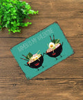 Ramen Is My Valentine Metal Sign 8x12 Inch Tin Wall Decor For Home Office Garage Kitchen Man Cave Vintage Vibe Lightweight Aluminum Plaque With Pre Drilled Holes Ready To Hang on wooden floor with plant