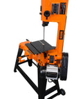 Heavy Duty Metal Band Saw With Stand For Home Shop, Auto Shutoff, Vertical Or Horizontal Use, Built Tough Blade Speeds 80 120 200 FPM