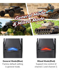 General and Mixed Modes on X4 2.4GHz 4-Channel RC Radio Transmitter And Receiver X6F for RC vehicles