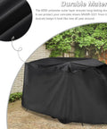 All Weather Heavy Duty Cement Mixer Cover Built Tough With Waterproof Oxford Fabric Shield Dustproof Rain Guard For Road Repair And Construction Sites Portable Mud Mixer Protector To Keep Equipment Clean