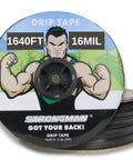 Pro Grade Drip Irrigation Tape Roll 1640 Ft Five Eighths Inch With Smart Regulator For Plants Lawn Greenhouse Durable