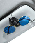 Ten Piece Car Visor Sunglasses Clips Set For Sun Visor Eyewear Holder Colorful 10 Colors Glasses Clips Card Clip Ticket Holder