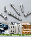 Grease Monkey Approved 304 Stainless Steel M8 Hex Socket Head Cap Screw Bolts 25 Pack With Full Threads for automotive use.