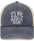 Low Profile Unstructured Trucker Hat With Six Embroidered Eyelets And Soft Feel For Men And Women Elevate Your Athletic Look And Comfort