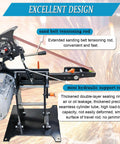Solid Premium Heavy Duty 71 X 2 Inch Belt Sander And Disc Grinder With Variable Speed for knife making, showing sand belt tensioning rod and motor.