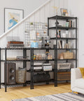 Heavy Duty 7 Tier Metal Shelving Unit Built to Last With 1176 Lbs Total Capacity 71 Inches Tall By 18 Inches Wide By 18 Inches Deep Sturdy Steel Wire Shelves For Garage Kitchen Living Room And Bathroom Storage in living room