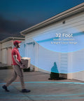 Outdoor WiFi Security Camera With 1080p HD Video And Night Vision monitoring driveway with motion detection