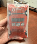 SWAT-T tourniquet in package for quick massive hemorrhage control with stretch wrap and tuck system for emergency use.