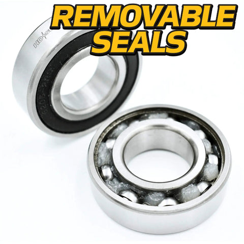 Six Pack Spindle Bearing Kit With High Speed C3 Upgrade For John Deere D100 To D170 Tractors LA Series And GY21098 Beefed-Up Protection Cuts Friction Handles Thermal Expansion Long-Lasting Synthetic Grease, removable seals bearings