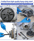 59 Piece Harmonic Balancer Puller And Installer Kit For Crankshaft Pulleys And Steering Wheels Flywheel Remover use steps