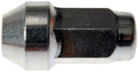 One Piece M14x2.0 Dometop Wheel Nut with 21 mm Hex and 54 mm Length, Corrosion Resistant Bolt-On Direct Replacement
