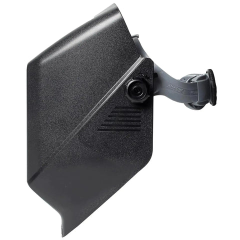 Side view of Auto Darkening Welding Helmet With Durable Protective Face Shield, Fixed Shade 10, HSL-100 Shell in Black