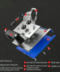 Exploded view of 45 Degree Tile Chamfering Tool With Stand For Angle Grinders Universal 100 Type Chamfer Kit, showing components.
