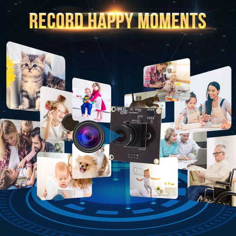 Beast Mode USB 3.0 Camera Module IMX291 sensor image, capturing family, pets, and events in high-quality photos.