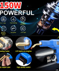 Beefy 150W Plastic Welder Kit with 1000 Hot Staples 2 in 1 Soldering Gun showcasing features and welding capabilities.