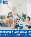 Family playing in living room, promoting 4 Pack HEPA Wet Dry Vacuum Filter For Milwaukee 49-90-1900 Compatible With Gallon Vacs.