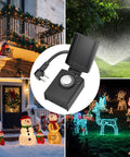 Heavy Duty Outdoor Mechanical Timer With Two Grounded Outlets Waterproof Built To Last 30 Minute Interval Programmable 24 Hour Repeating Schedule For Your Christmas Lights And Pool Pumps ETL Listed showcased with holiday decorations