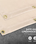 6 Foot By 8 Foot Fiberglass Welding Blanket With Brass Grommets, Flame Retardant Fireproof Shield For Welding, Sparks And Spatter Protection