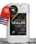 Pro Grade Wet Look Concrete And Paver Sealer 5 Gallon water based acrylic coating in low gloss finish for driveways and patios.