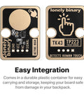 12 Pack TTP223 Capacitive Touch Sensor Modules Gold Edition With Immersion Gold Plating showing contact points and circuitry