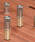 Locking Stainless Steel MFT Table Hole Pins For Woodworking Benches Quick Release No Tools Needed For Accurate Workbench Setup