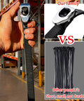 Heavy Duty Reusable Ratchet Cable Ties Set 12 And 20 Inch Adjustable Locking Ties With Strap Lock Design Stainless Steel Buckle