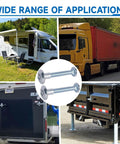 Trailer Hasp Bolt Kit With Carriage Bolts And Torx Barrel Nuts for enclosed trailers usage examples