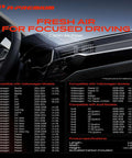 Dashboard view listing compatible models for Premium Activated Carbon Cabin Air Filter For Volkswagen And Audi Keeps Your Ride Fresh