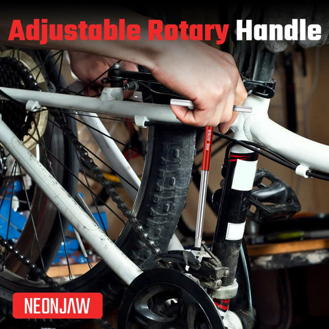 Using T Handle Hex Allen Key Set 10 Piece With Spinning Sleeve And 3 Way Sliding Handle For Quick Tightening 2mm To 10mm on bicycle