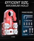 Beefed-Up 8-Way Battery Terminal Connector Kit With Positive And Negative Set For SAE DIN EN Tapered Top Post Compatible With 8AWG To 40 AWG Includes OEM Top Post Adapter And Top Mounted Distribution Block For Easy Vehicle Electrical Upgrades, red aluminum terminal with studs and Allen wrenches
